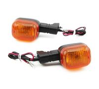 Indicatori Di Direzione Per Zuma 50F 50FX MBK Zuma 125 Booster | Indicatore Di Direzione Anteriore E Posteriore Per Moto Indicatore(AMBRA,Posteriore)
