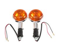 Indicatori di Direzione Rotondi per Motocicletta Luci Lenti Lampeggia9114