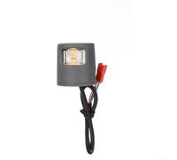 Indicatori di direzione rotondi per Xiaomi Scooter 4 Lite Gen 2, indicatori direzionali impermeabili a sinistra e destra, lampeggianti di sicurezza in plastica per guida notturna (rosso)