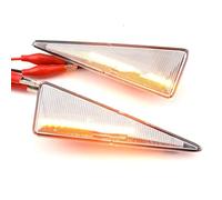 Indicatori di direzione sequenziali Per Vel Per Satis Per Wind Per Avantime Per Megane 2 Per Scenic Per Espace 4 Pezzi Dinamica Per Auto LED Indicatore Laterale Di Direzione Canbus(Crystal white)