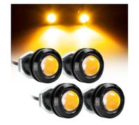 Indicatori di direzione Universali 12V Illuminazione Griglia Anteriore Ambra LED Alta Potenza DRL Lampadina Fendinebbia Retromarcia Parcheggio Laterale Lampada Segnalazione Indicatori Specchio Lateral