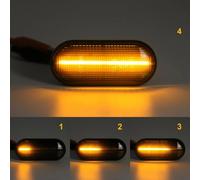 Indicatori Di Luce A LED Dinamici Fumè Per Ford Fiesta V 2001-2010