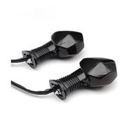 Indicatori di Moto Segnalazione Luci Indicatore Di Direzione Per Suzuki DRZ 400 S SM E SV 650 1000 SFV 650 DL650 DL1000 3 Fili Anteriore E Posteriore Parti Lampeggiatore Lente(Black)