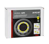 SET 20 INDICATORI DI SERRAGGIO PER DADO RUOTA CAMION PULMAN CON CAPPUCCIO 32 MM