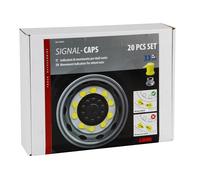 SET 20 INDICATORI DI SERRAGGIO PER DADO RUOTA CAMION PULMAN CON CAPPUCCIO 32 MM