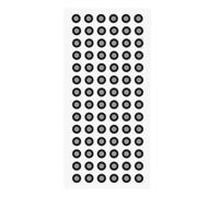 Indicatori di scansione 3D for punto di riferimento del punto di tracciamento compatibile con scanner 3D(3MM 20 Sheets)