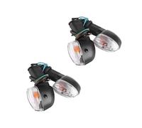 Indicatori di svolta per moto Motorcy nteriore Posteriore Indicatore di direzione trasparente per la luce segnalazione Accessori per moto per Yamaha YZF R1 R6 FZ1 FZ6 XJ6(4 pcs W)