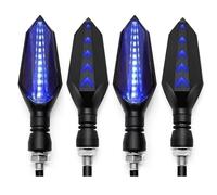 Indicatori Direzione Compatibile Con C600 Sport Per C650 Sport Per C650GT Per C400GT Indicatori Di Direzione Per Moto Indicatori Di Direzione Luce Lampeggiante(2 pairs blue-blue)
