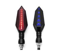 Indicatori Direzione Compatibile Con C600 Sport Per C650 Sport Per C650GT Per C400GT Indicatori Di Direzione Per Moto Indicatori Di Direzione Luce Lampeggiante(1 pair red-blue)