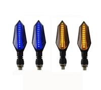 Indicatori Direzione Compatibile Con Suzuki Per GSR 600 Per V-Strom 1050 Per Bandit 650 1250s Indicatori Direzione Motociclette Luce 10MM Lampadine Lampada(Blue and yellow)