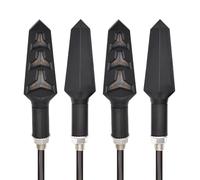 Indicatori Direzione Compatibile Con XADV 750 X-11 Per CBR250R Per VFR1200 Per ST1300 Luce Di Direzione Per Moto Lampada Luce Acqua Corrente Sequenziale(2 pairs)