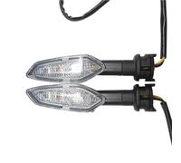 Indicatori Direzione Compatibile con YAMAHA Per TDM900 2002-2010 Per XJ6N 2009-2016 Per WR250R 2008-2017 Per YBR125 2007-2012 Indicatori di direzione per motociclette(Clear)