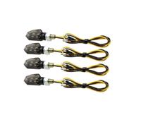 Indicatori Direzione Di Direzione A LED Universali Per Mini Moto Indicatori Di Direzione A LED Ambra Lampeggiante Per Moto Lampada Super Luminosa 2 Pezzi Per Moto