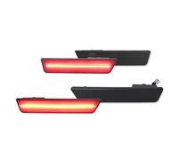 Indicatori Direzione Dinamici Per Dodge Per Challenger Per Charger 2008-2014 Luci Di Posizione Laterali Anteriori E Posteriori A LED Per Auto Dinamico Indicatore Direzione(D 4pcs front rear)