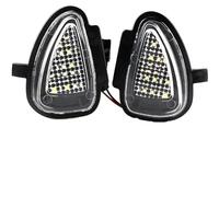 Indicatori Direzione Freccia Auto 2 lampadine LED bianche sotto lo specchio for la luce di pozzanghera adatte for VW Golf GTi MK6 6 MKVI 2010-2014