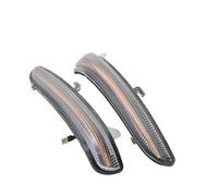 Indicatori Direzione Laterali 2 Pezzi Indicatori Di Dinamici Per Auto, Indicatori Di Direzione A LED Per Specchietto Laterale Per Peugeot Per 208 2008 2012 2013 2014 2015-2020(Crystal Lens)