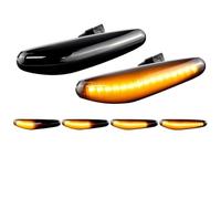 Indicatori Direzione Laterali 2 Pezzi Per Alfa Per Romeo 166 1998 1999-2007 Luci Di Posizione Laterali Dinamiche A LED Indicatori Di Direzione Lampade Lampeggianti OEM:60597300(2pcs Dynamic)