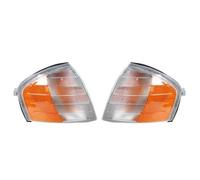 Indicatori Direzione Laterali Compatibile Con Benz Per Classe C W202 1994-1998 1999 2000 Indicatori Di Direzione Luci Di Posizione Fari Gruppi Ottici Per Auto 2028261143(1Pair Yelow and White)