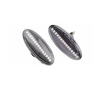 Indicatori Direzione Laterali Compatibile Con Nissan Per Micra III 2003 2004 2005 2006 2007 2008 2009 2010 Luci Di Segnalazione Laterali Per Auto(For Dynamic Crystal)