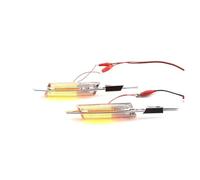 Indicatori Direzione laterali LED 2x LED Indicatori Di Direzione Laterali Dinamici Luci Di Direzione Sequenziali Per Auto Per BMW E60 E90 E61 E82 E93 E92 E91 E81 E88(Clear lens)