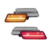 Indicatori Direzione Laterali Luce Per A7 Per Quattro Per RS7 Per S7 2012-2018 Luce Di Posizione Laterale Anteriore Posteriore Indicatore Direzione Parcheggio(4pc Amber Red.)