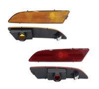 Indicatori Direzione Laterali Luce Per Chrysler Per Crossfire Per Coupé Per Convertible 2004-2008 Paraurti Anteriore Posteriore Alloggiamento Posizione Nessuna Lampadina(4pc yellow Red Lens)