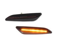 Indicatori Direzione Laterali Luce Per Chrysler Per Ypsilon Per Typ Per 846 2011-2020 Auto Indicatore Di Direzione A LED Lampeggiante Sequenziale Luce Posizione Laterale(Smoked Lens)