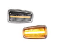 Indicatori Direzione Laterali Luce Per Citroen Per XM Per ZX Per Break Per Xsara Per Xantia Luce Di Posizione Laterale Dinamica Indicatore Direzione LED Lampeggiante(Clear Lens)