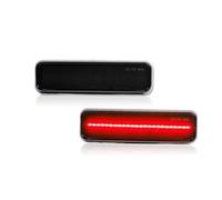 Indicatori Direzione Laterali Luce Per Dodge Per Ram Per Truck Per Ram Per Charger Per D100 Per D150 Per D250 Luci Di Posizione Laterali Anteriori Luce Di Direzione(Smoked Lens Red)
