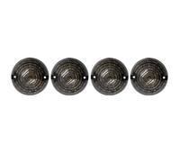 Indicatori Direzione Laterali Luce Per Land Per Rover Per 1 2 2A 3 Serie 1950-1979 Per Defender Per 90 Per 110 1983-2016 Indicatore Di Direzione(Smoked Lens)