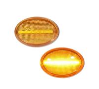 Indicatori Direzione Laterali Luce Per Mini Per Cooper Per R55 Per R56 Per R57 Per R58 Per R59 2007-2013 Auto Luce Laterale A LED Indicatore Di(Yellow NO Dynamic)