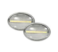 Indicatori Direzione Laterali Luce Per Mini Per Cooper Per R55 Per R56 Per R57 Per R58 Per R59 2007-2013 Auto Luce Laterale A LED Indicatore Di(Clear Lens Dynamic)
