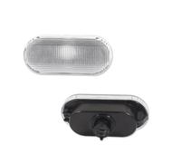 Indicatori Direzione Laterali Luce Per VW Per Bora Per Golf 3/4 Per Passat Per 3B Per Polo Per 6N Lampada Segnalazione Laterale A LED Alloggiamento Luce Messa Punto Auto(Clear Lens)