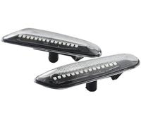 Indicatori Direzione Laterali Per E90 E91 E92 E93 E60 E87 E82 E46 Accessori Lente Fumo Dinamico Che Scorre Indicatori Direzione Indicatore Laterale Lampeggiante Lampada(Crystal type A)