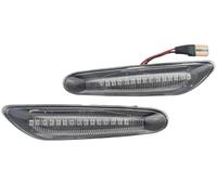 Indicatori Direzione Laterali Per E90 Per E91 Per E92 Per E93 Per E60 Per E87 Accessori Lente Fumé Fluente Dinamico Indicatori Direzione Luce Di Posizione Laterale(Crystal type B)