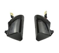 Indicatori Direzione Laterali Per Smart Per Fortwo 451 MK1 MKII 2007-2015 Lente Trasparente Fumo Parafango Luce Posizione Laterale Indicatore Direzione Accessori Per Auto(Dynamic Smoked)