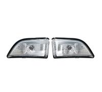 Indicatori Direzione Laterali Per Volvo Per XC60 2009 2010 2011 2012 2013 31217288 31217289 Specchietto Retrovisore Per Auto Indicatore Luminoso Segnale Lente Lampada(White Shell-1Pair)