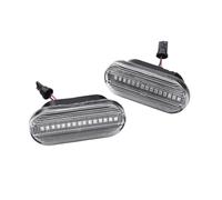 Indicatori Direzione Laterali Per VW Per Bora Per Golf 3 4 MK4 Per Lupo Per Passat Z2 3BG Per Polo SB6 Indicatore Laterale Dinamico Indicatore Luminoso Di Segnale(Clear Dynamic)