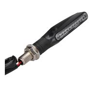 Indicatori direzione Luce di direzione universale per moto, 12 V, flessibile, lampeggiante per, illuminazione per 1/2/4 pezzi