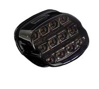 Indicatori direzione Luce posteriore per targa, luce freno per moto, 12 V, con lente fumé/rossa per Dyna per Touring per Sportster Wide Glide