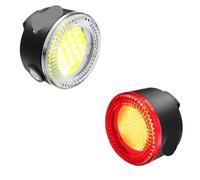Indicatori direzione Luci diurne per moto, set di luci freno per bicicletta, fanale anteriore e posteriore, fanali posteriori ricaricabili per