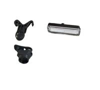 Indicatori direzione Luci per bicicletta, fanale posteriore per bici, 750 mAh, modalità di memoria, arcobaleno, casco, scooter