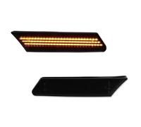 Indicatori Direzione Luci Specchio Laterale Per 987 CPer Ayman Per Boxster Per 911 Per 997 Per Carrera Per Turbo Per GT3 Per GT2 Luce Di Direzione Laterale Dinamica A LED Per Auto(Smoked Lens)