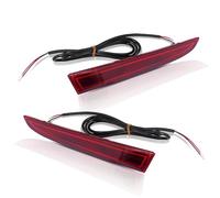 Indicatori Direzione Luci Specchio Laterale Per Cadillac Per XT5 Per ATS 2013-2017 Paraurti Posteriore A LED Riflettore Luce Freno Dinamico Indicatore Direzione Parafango Luce Laterale(Red Lens)