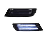 Indicatori Direzione Luci Specchio Laterale Per Jeep Per Liberty 2005-2007 Paraurti Anteriore Dinamico A LED Per Auto, Indicatori Di Direzione DRL, Luci Di Parcheggio(Smoked Lens)