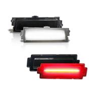 Indicatori Direzione Luci Specchio Laterale Per Monte Per Carlo Per SS LED Luci Di Posizione Laterali Per Auto Luci Di Direzione Anteriori E Posteriori Rosse Luci Di Guida(4pc white Red)