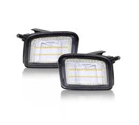 Indicatori Direzione Luci Specchio Laterale Per Subaru Per WRX Per STi Per Xenon LED Indicatori Di Direzione Anteriori Accessori Per Lampade LED Come Luci Diurne(Smoked Lens)