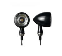 Indicatori Direzione Moto Indicatore di direzione per moto con alloggiamento in metallo, 1000 DF LED, 3 in 1, luce marcia anteriore bianca, luci stop posteriori
