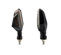 Indicatori Direzione per motocicletta 2 pz/set indicatore di direzione universale ambra lampeggiante indicatori LED suoer luminoso lampada coda bianco/rosso/blu + giallo