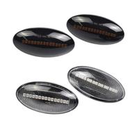 Indicatori Direzione Per Suzuki Per Swift Per Jimmy Per Vitara SX4 Alto Indicatori Direzione LED Auto Indicatore Laterale Dinamico Luce Scorre Acqua Lampeggiante Una Coppia(2Pcs Dynamic Crystal)